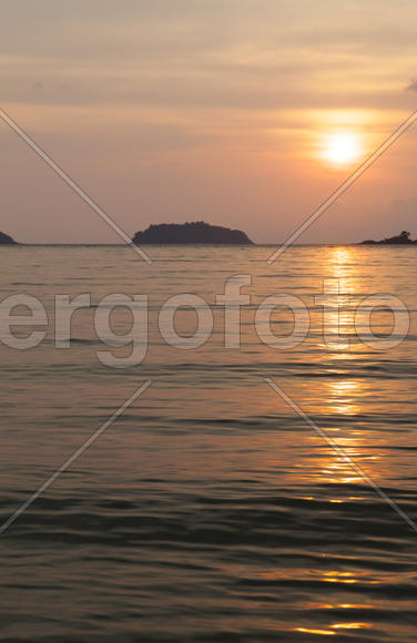 The decline on the tropical island is extraordinary beautiful