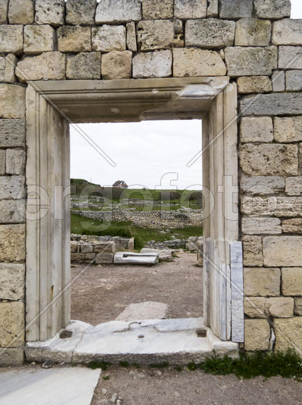 Ancient ruins remind people about last centuries