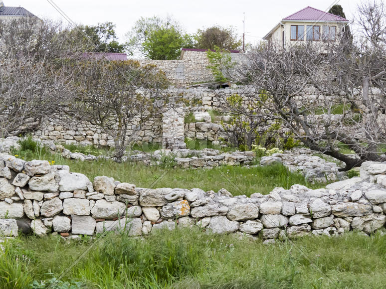 Ancient ruins remind people about last centuries