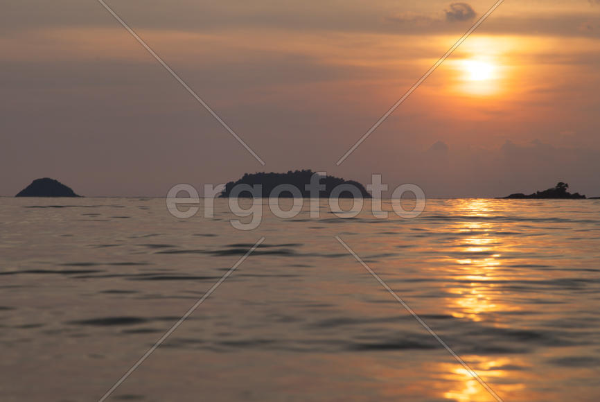 The decline on the tropical island is extraordinary beautiful