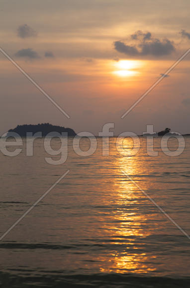 The decline on the tropical island is extraordinary beautiful