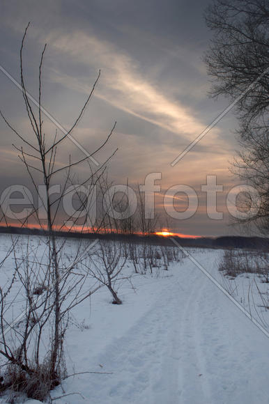 Зимний закат