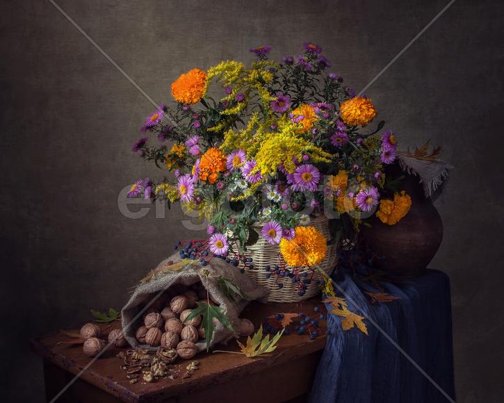 Время сбора орехов