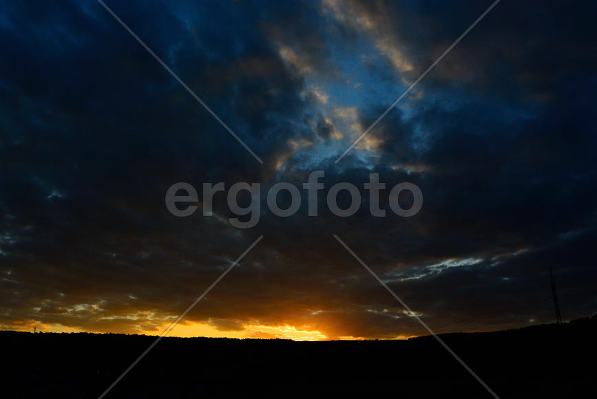 Небеса в момент заката 