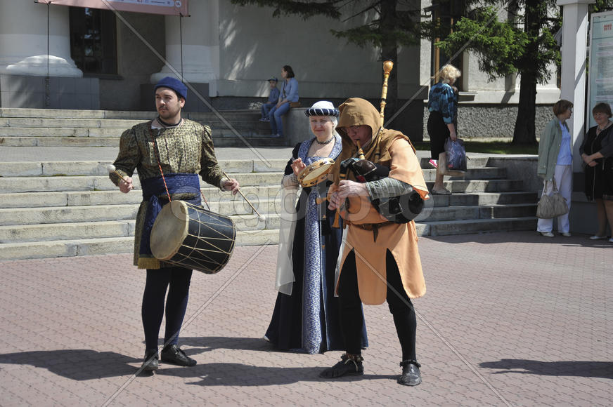 Уличные музыканты