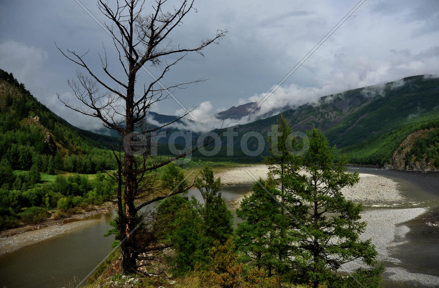 На стрелке рек