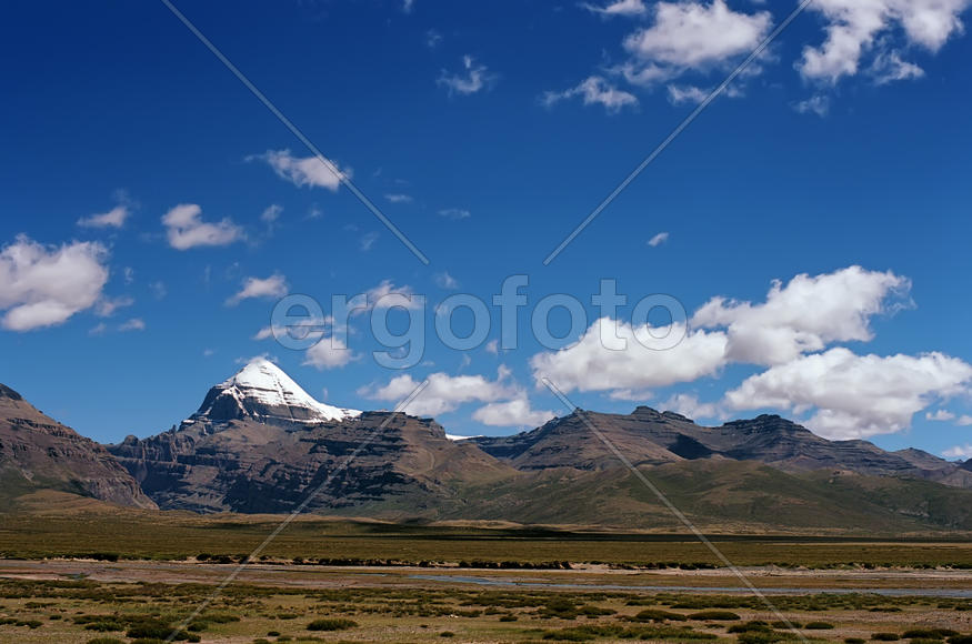 Вид на Кайлаш.