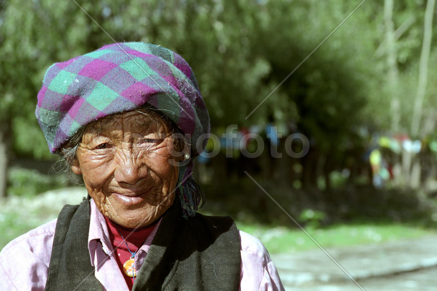 Тибетская паломница.