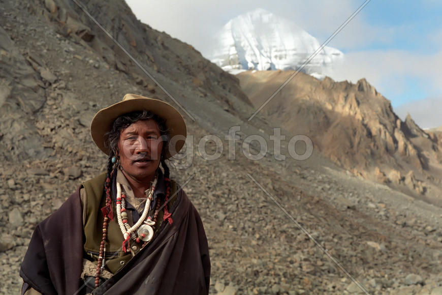 Тибетский паломник.