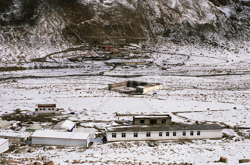 Вид на монастырь Дрирапхук гомпа.