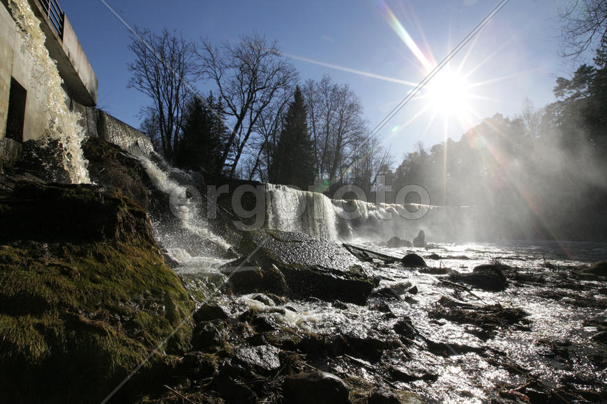 Водопад в Кейла-Йо