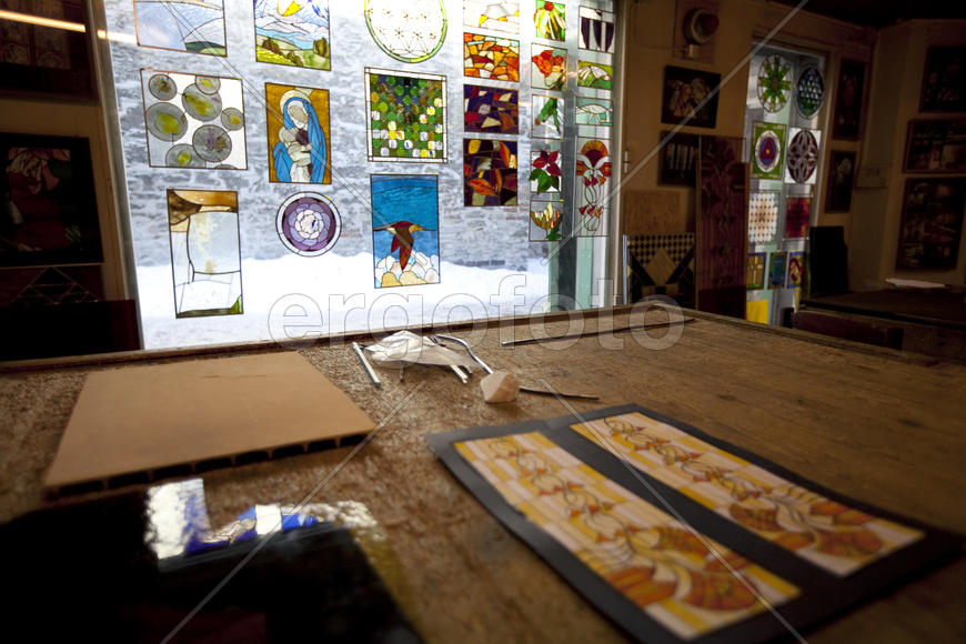 Мастерская художника-витражиста