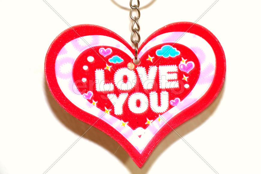 Сердце с надписью 