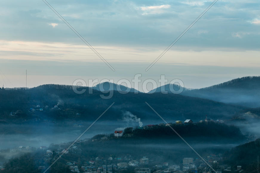 Туман над городом