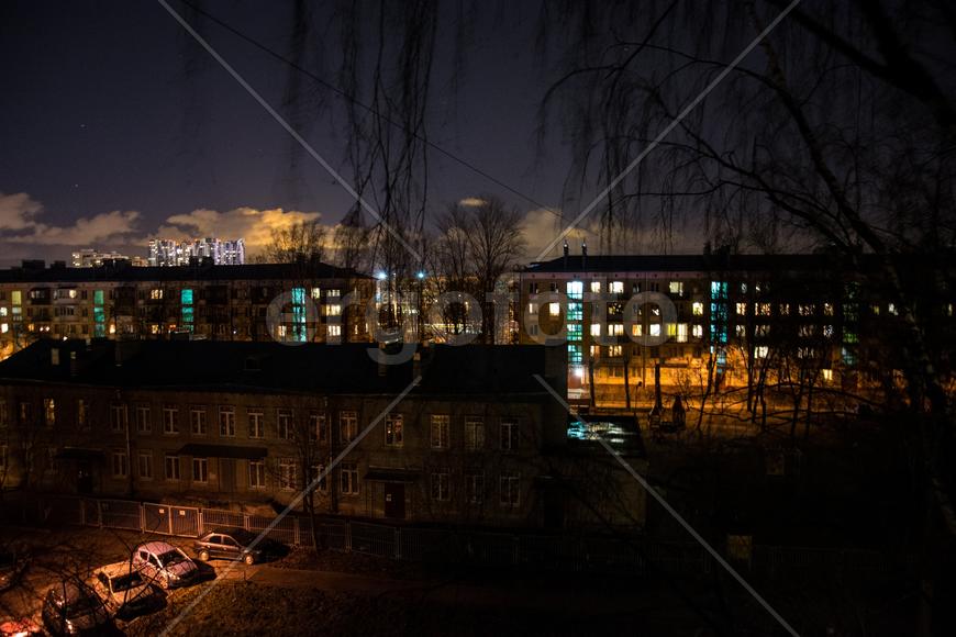 Московский район. Вечер
