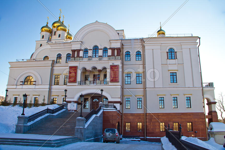 Екатеринбург. Здание храма святителя Николая чудотворца и музея Святой Царской Семьи