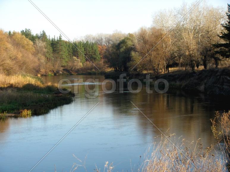 Излучина реки.