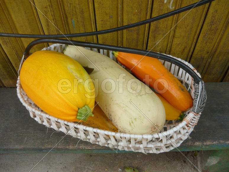 Кабачки в кошыке