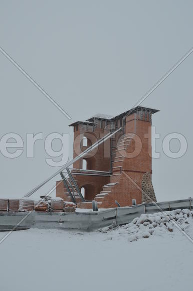 реконструкция башни замка
