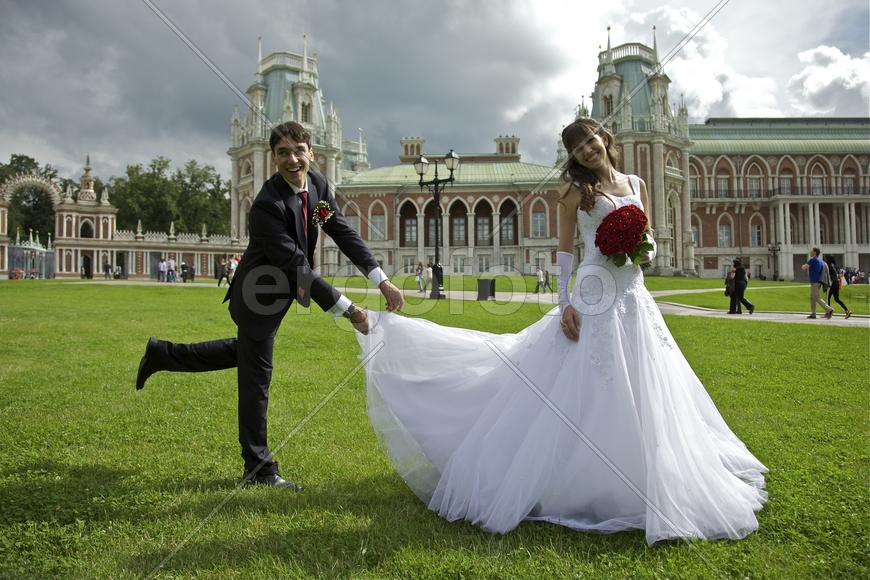 Свадебная пара