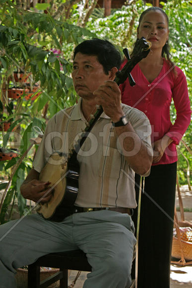 Вьетнам. Музыкант.