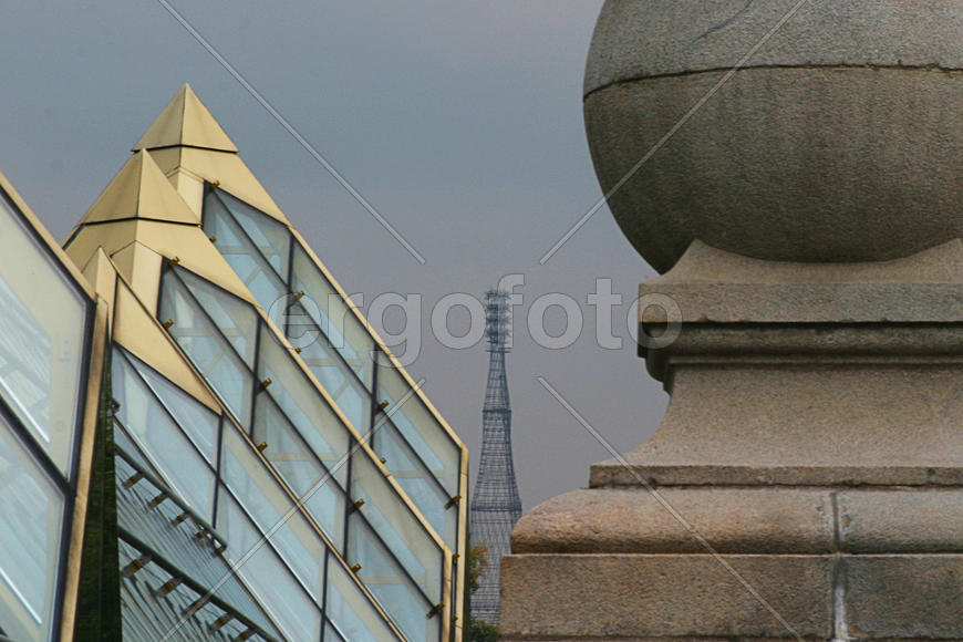 Башня Шухова, необычный ракурс