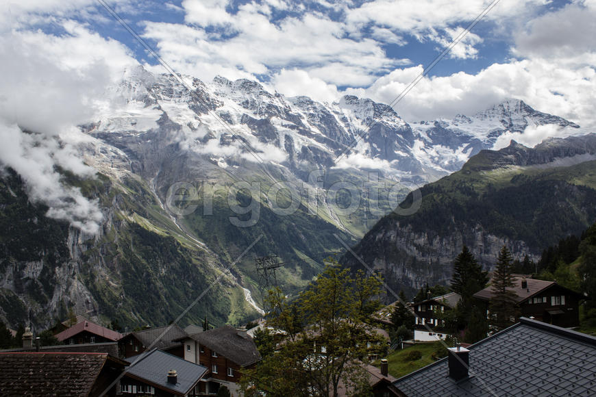 Деревня в горах