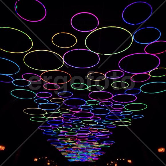 Навес над главным входом в парк Сокольники