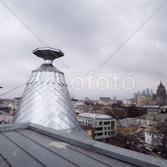 Крыша дома с "Рюмкой"