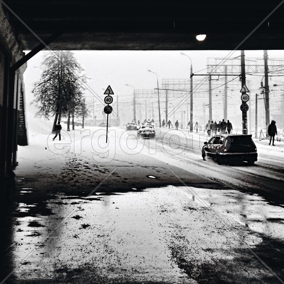 Выезд из тоннеля