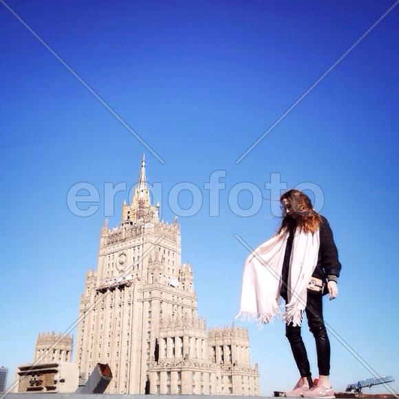 Портрет на крыше