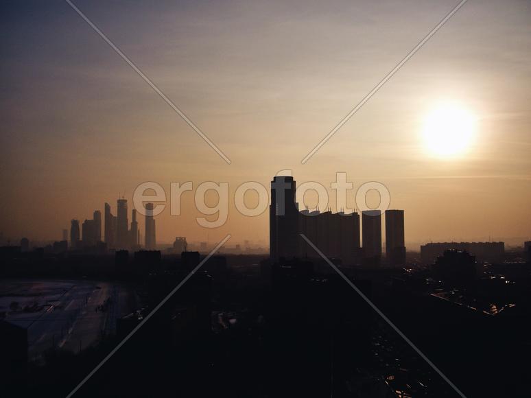 Вид с Крыши дома на ножках