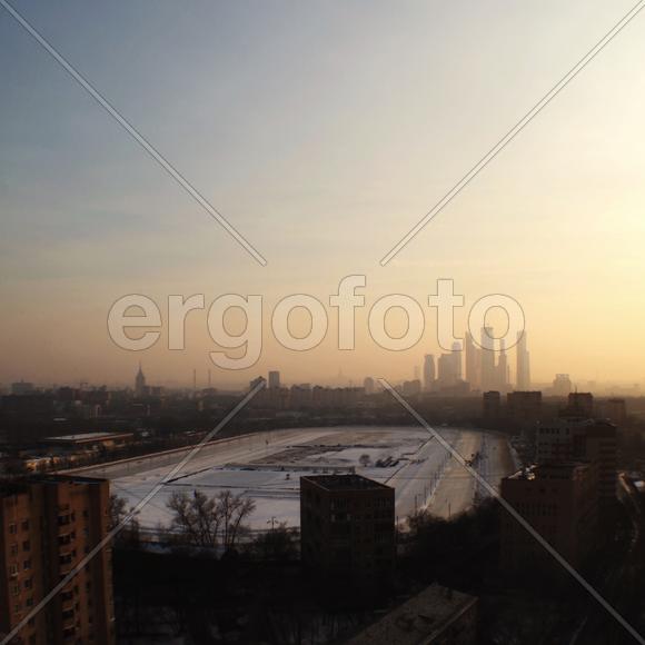 Вид с Крыши дома на ножках