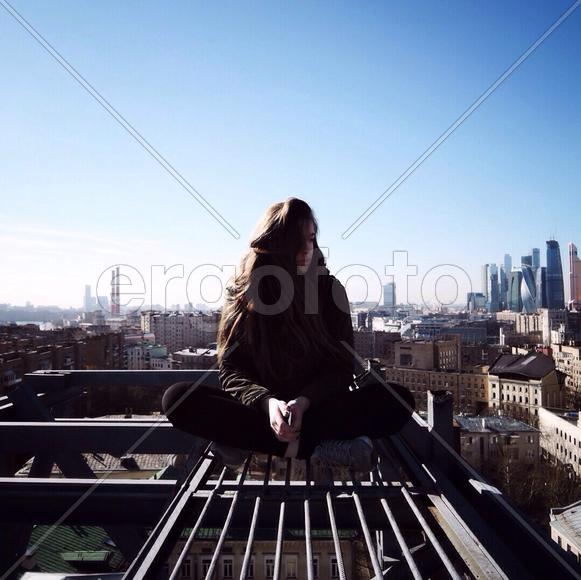 Портрет на крыше