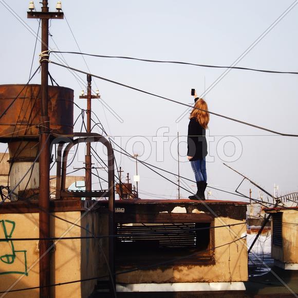 Крыша дома на ножках