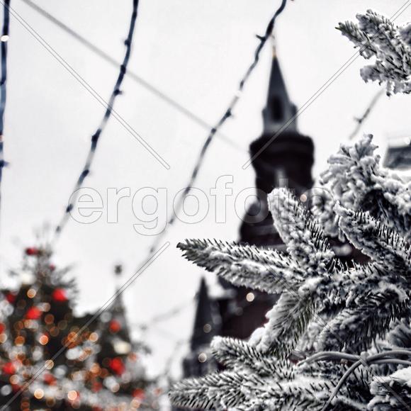 Ёлка на Манежной площади