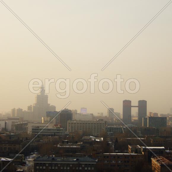 Вид с Крыши дома на ножках