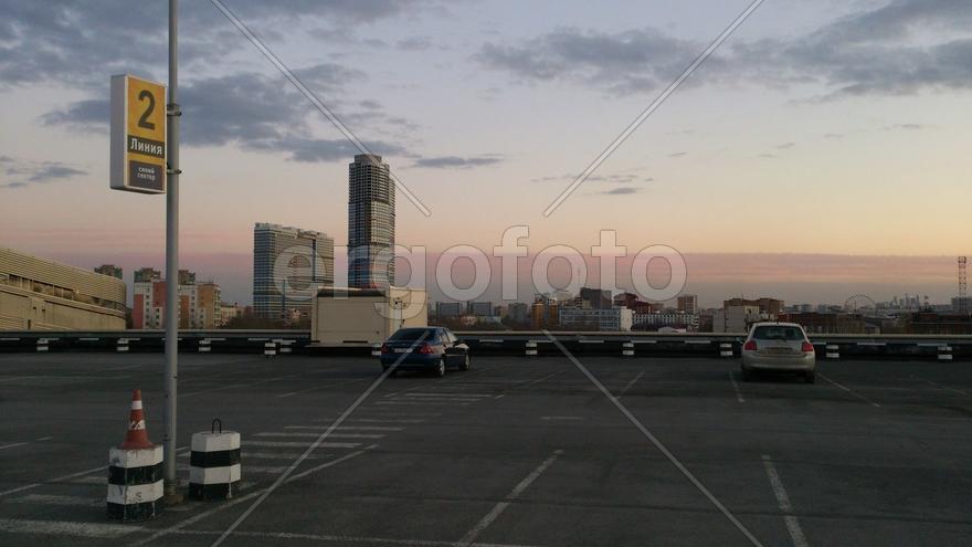 Автостоянка на крыше