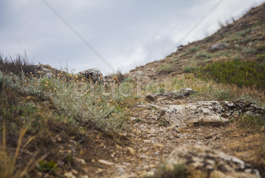 Тропинка на плато