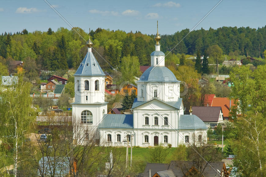 Верея. Церковь Богоявления Господня (Космы и Дамиана) в Заречье.