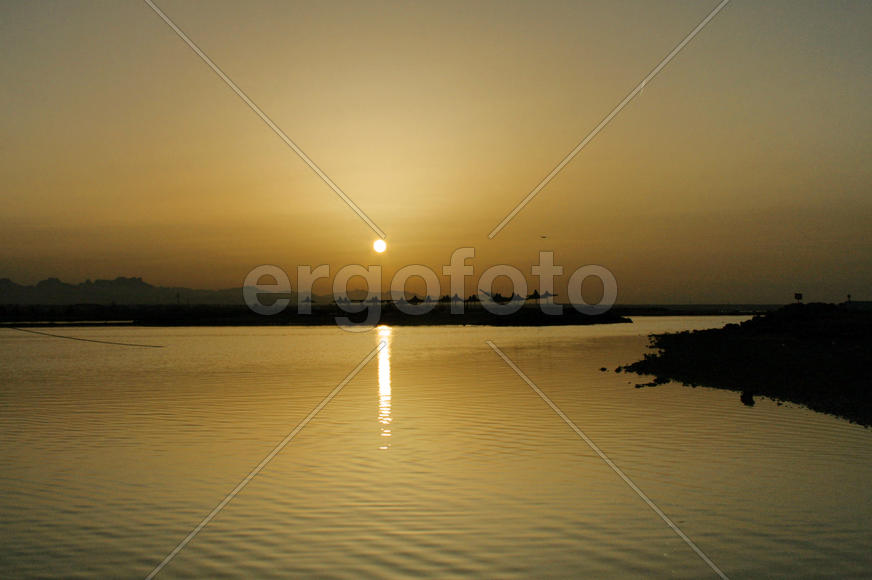 Закат на Красном море