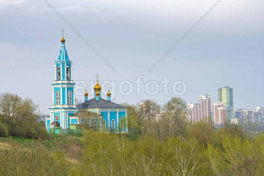 Пейзаж на Крылатских холмах