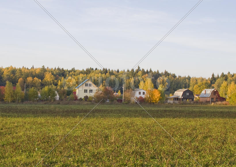 Осень в деревне