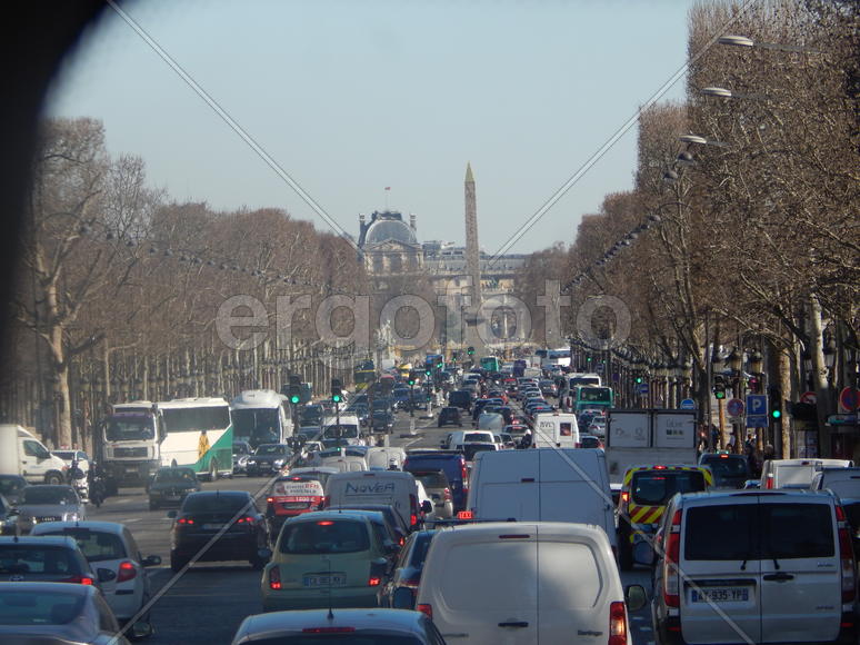 Час пик в Париже