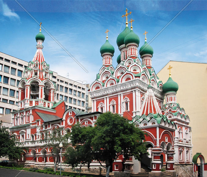 Храм Троицы Живоначальной в Никитниках