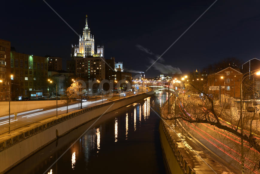 Ночная Москва