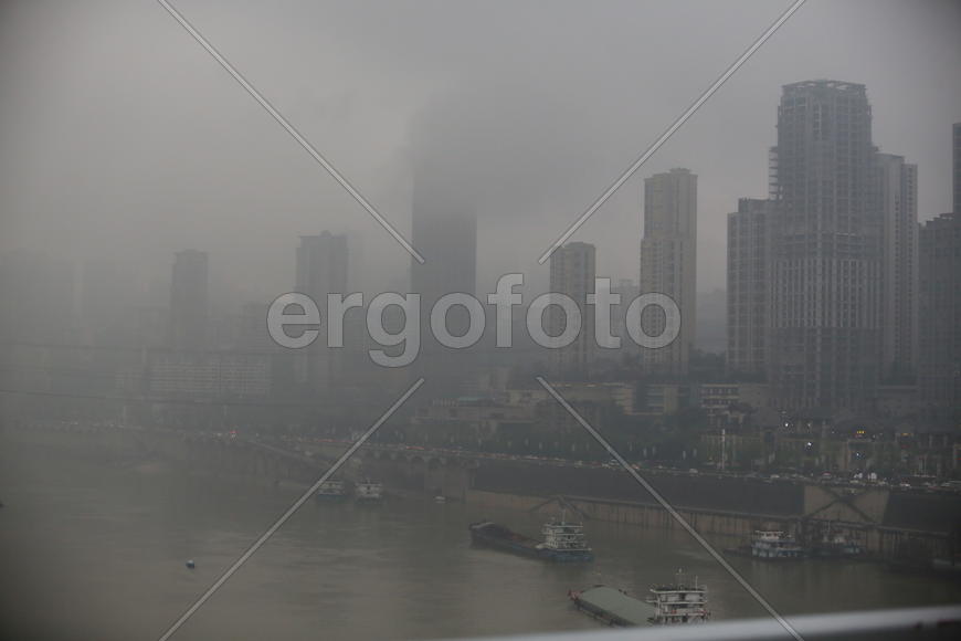 Город Чунцин, Китай. 