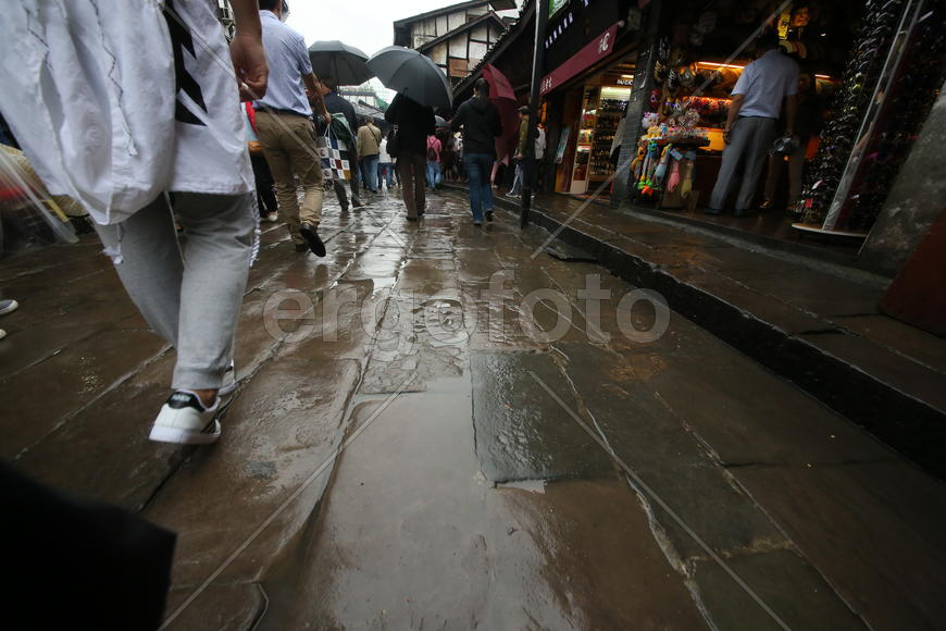 Город Чунцин, Китай. 