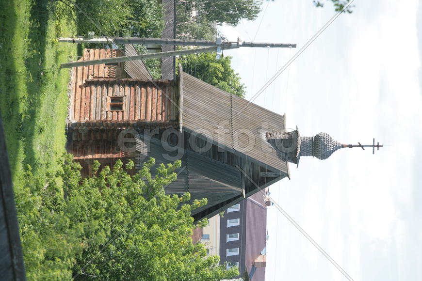 Юрьев-Польский, Владимирская область, 
Деревянная Георгиевская церковь, вывезенная из Георгиевского