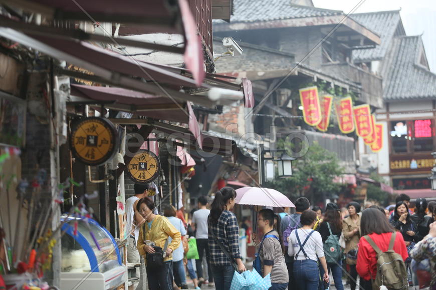 Город Чунцин, Китай. 